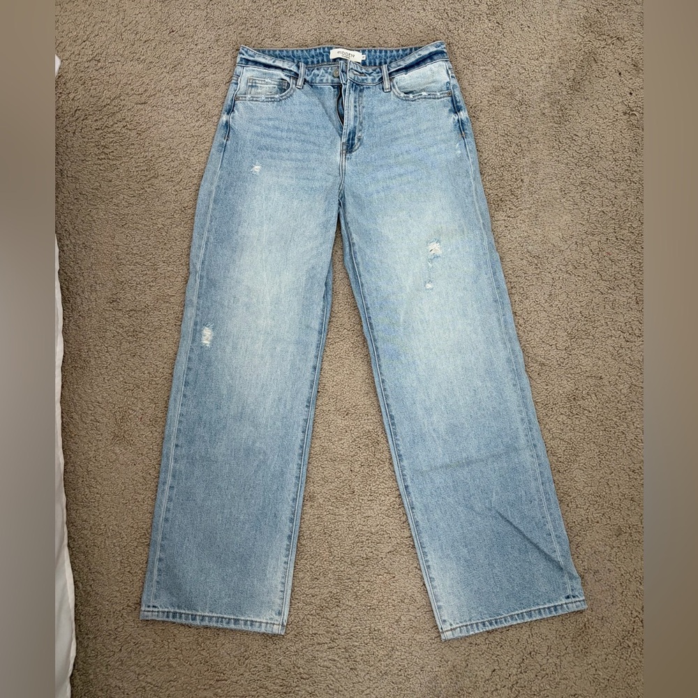 Light Blue Straight Leg Women’s Jeans